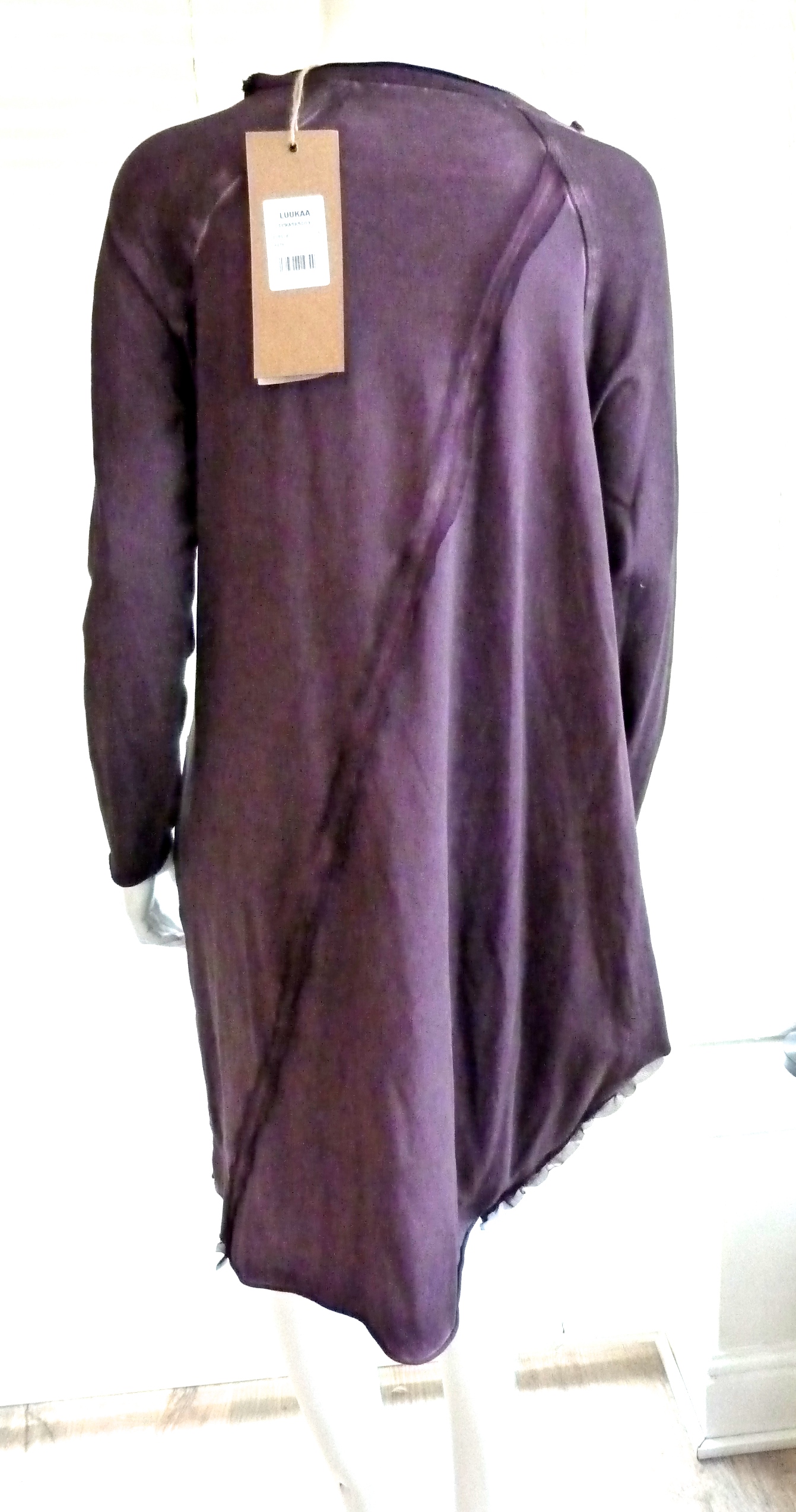 Super Stylish Luukaa cotton jersey quirky shaped tunic dress - Theresa ...